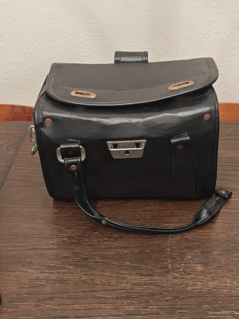 Vintage Leather Camera Bag